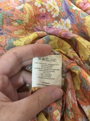 Spell & the Gypsy Collective Floral Dress Vibrant, Orange, Yellow Botanical