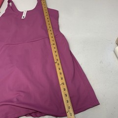 Elle Sport Athletic Tank Dress Shorts Purple Medium Activewear Tennis Sports