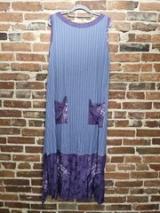 Kusnadi New York Dress Boho Maxi Indonesian Batik Art To Wear Lagenlook One Size