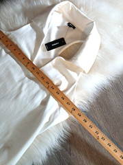 NWT EXPRESS Women&rsquo;s Size L Crisp White Sleeveless Golf/Tennis Athleisure Dress