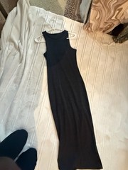 Gray body Con Dress Stretch Elastane Polyester Spandex Cotton Blend