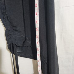 Missguided Womens Dress Black Size 6 Asymmetric Sleeveless Halter Side Flow