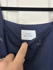 Things between Embroidered dress