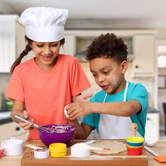 CrEATive Kitchen Junior Chef Set Multicolored – 20 Recipes, Ages 6+