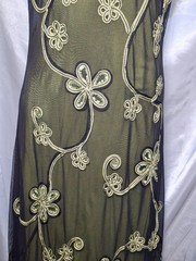 Phase Eight Green Whimsigoth Forest Witch Mesh Overlay Fairy Dress L