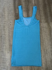 Araminta James Bella Donna Crinkle Bodycon Mini Dress, Blue, Size M, MSRP: $179