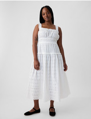 GAP DOEN White Eyelet Cotton Midi Dress Women’s XL NWT