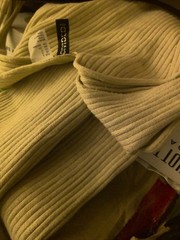 WOMENS LONG LIGHT SWEATER DRESS NO SLEEVES SIZE S