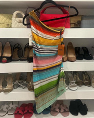missoni dress 36 Missoni Multicoloured one shoulder dress Size 36 Fits XXS/XS (m