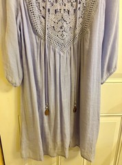 Indigo Rose Dress Large