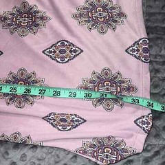 Pink Republic sz small junior’s solid strappy trapeze dress lilac paisley print