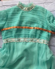 1950/60s sheer fairy style beautiful dress
