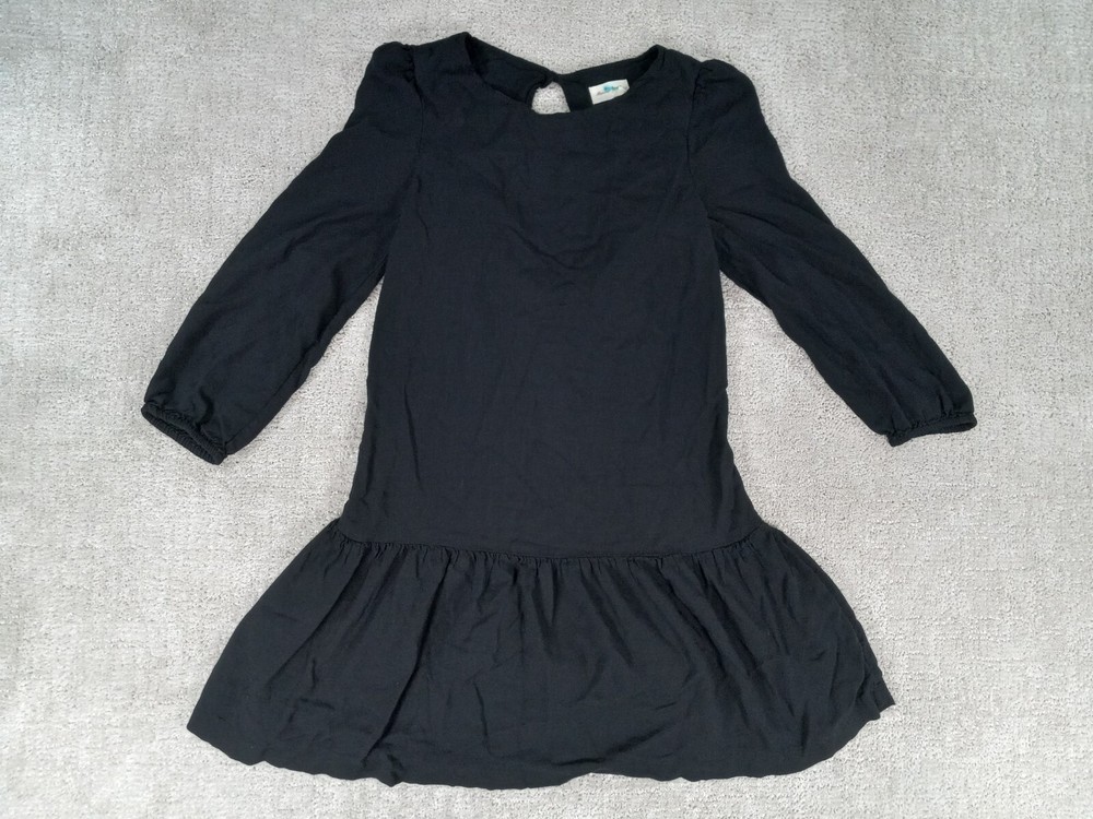 Meadow Rue Womens Mini Dress 0 Black Long Sleeve Viscose Fit & Flare