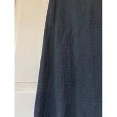 Color Me Cotton CMC Black Gauze Maxi Dress Size Small Made in USA 100% Cotton