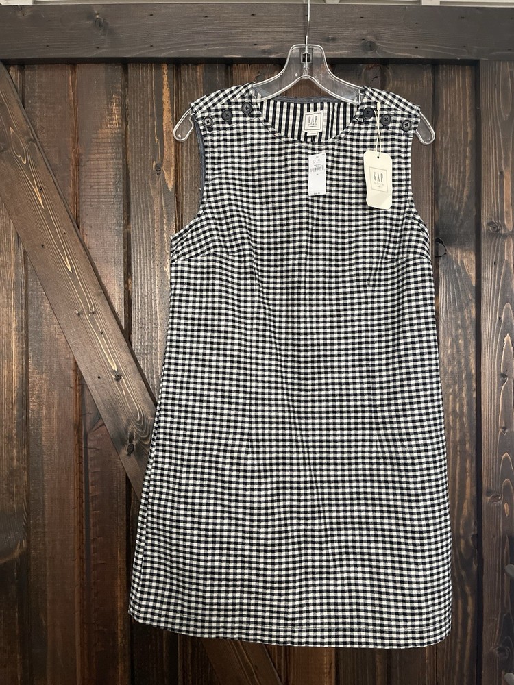 NWT Gap x Doen Gingham Shift Dress