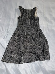 Express Dress Size S Floral Floral Zip Button Length 35” Nylon Poly #ST41