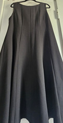 NWT BLACK LABEL by EVAN-PICONE boat neck pleated panels fit flare dress SZ14