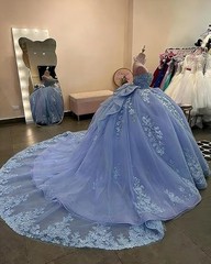 Quinceanera Dresses Sweet 15 / Sweet 16 Ball Gowns 3D Flowers