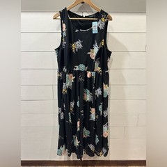 Torrid Floral Black Dress- size 20