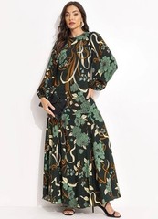 Farm Rio Brazil Beatrice Maxi Dress Size L