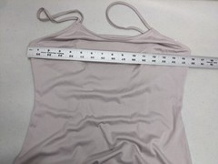 NWT Forever 21 Mini Slip Dress Womens S Taupe Spaghetti Strap 90s Y2K Club 8400