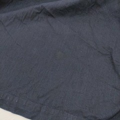 45R/45rpm Pintuck shirt dress, size 2, indigo. dress Navy 6-0619M♪