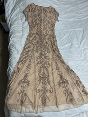 Pisarro Nights Formal Beaded Sequin Embroidered Gown 6
