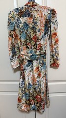 Merivale Australia Ladies Button Front Floral 3/4 Dress Size 4 US/ 8 AUS