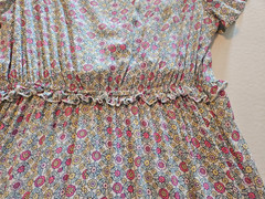 Bebop Ditsy Floral Midi Dress *LG Flutter Sleeve Babydoll Cottagecore Romantic