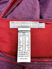 ALAMBIKA LONG COLOURFUL DRESS TOP SIZE – S – M – MADE IN ISRAEL.