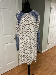 Free People Womens Tunic Mini Dress Rain or Shine Boho Lightweight Size S