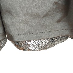 Sherri Hill Sequin Cocktail Dress Size 4 Silver Rhinestones Party Prom Wedding