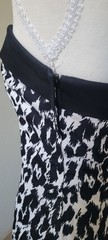 Betsey Johnson Leopard Print Strapless Cocktail Dress Size 6 Party Mini Bodycon