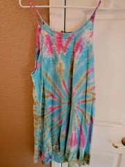India Boutique Umbrella Style Short Dress /Cover Up Tie Back Free Size NWT SALE