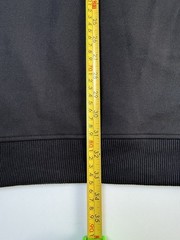 Fred Perry Sweatshirt Dress Top UK 10 Black Mod 60s Retro Casuals Scooter Zip