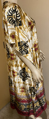 Long Caftan Muted Multicolors from Ashro One Size Fits Most new