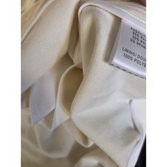 Cynthia Steffe Dress Womens 6 Sleeveless V Neck Ivory Lined Zip Knee Length NWT