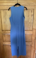 Lululemon All Aligned Ribbed Midi Dress, Oasis Blue, Size 8
