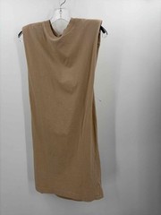 Pre-Owned Babaton Tan Size 2XS Knee Length Short Sleeve Dress