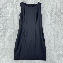 Hugo Boss Dress Womens 8 Dinoma Wool Blend Sheath Career Office Minimalist Zip