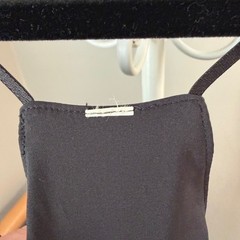 Lululemon City Summer Dress 4 Black Open Back Cutout Mini W8604S Tennis Golf