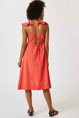 Pilcro And The Letterpress Anthropologie Pilcro Flutter Sleeve Dress L NEW 39542