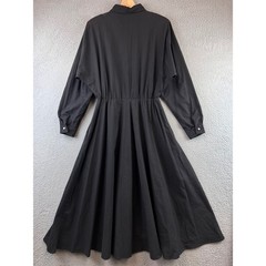 Vintage Circle T Western Dress Black Red Fringe Rhinestone Size 9/10 Country