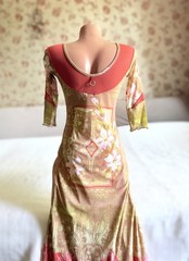 Save The Queen Платье макси Enchanting Vintage Garden Window из сетчатой ткани