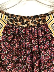 Uncle Frank Dress Shift 3/4 Sleeve Multi Pattern – Women Size L