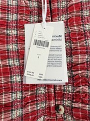 NWT Damson Madder Sienna Smocked Plaid Midi Dress