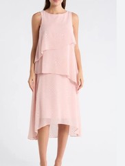 Donna Ricco Women&rsquo;s Sleeveless Size 8 Symmetrical Dress New