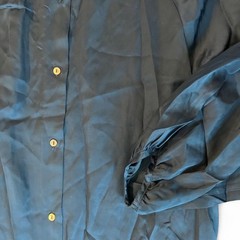 MELLODAY Deep Blue Satin Dress