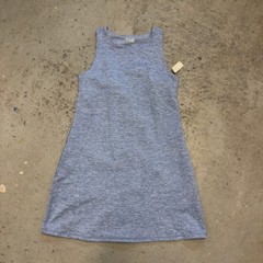 OFFLINE by Aerie Real Me Exercise Dress Blue Heather Sleeveless Mini Medium NWT