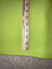 Spense Womens Size 12 Green Sleeveless Dress Scuba feel Thick / Size Zip New